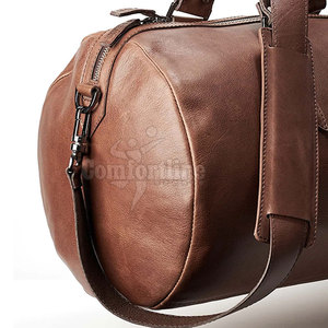 Personnalisez votre propre logo, sacs de voyage en cuir de la meilleure qualité, sacs de voyage en cuir à étiquette privée - Product Image 5