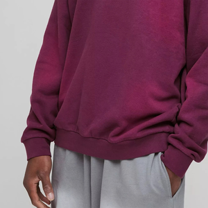 Sudadera con Capucha Extra Grande Personalizada para Hombre, 100% Algodón, Estilo Urbano Deportivo, con Estampado, Bordado y Pedrería, para Invierno - Product Image 3