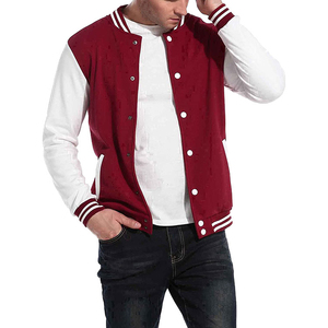Chaqueta Varsity con Capucha y Cuello Alto Personalizada con Logotipo, Diseño de Parches, Color Negro, para Hombre, Estilo Universitario de Béisbol - Product Image 1