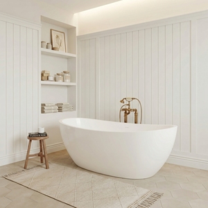 Freestanding Tub FW-8820-66 - Modern Durable Acrylic Freestanding Bathtub for <b>Bathroom</b> - Product Image 3