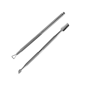Empujador de Cutículas, Removedor de Esmalte de Uñas, Juego de Herramientas de Manicura de Acero Inoxidable para Uñas de Manos y Pies - Product Image 5