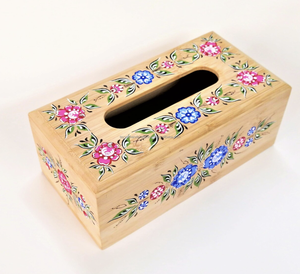 Porta Rollos de Papel Higiénico de Bambú Ecológico para Baño o Decoración de Dormitorio con Aspecto Natural y Reciclable - Product Image 4