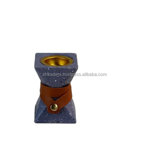 Brûleur de porte-encens Bakhoor en terrazzo artisanal élégant Design classique parfait pour la décoration de la maison arabe et les cadeaux du Ramadan - Product Image 1