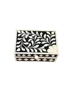 Caja de Joyería Decorativa Hecha a Mano con Diseño Marroquí de Flor de Amor con Incrustaciones de Hueso Ecológica, Decoración para Mesa del Hogar, Año Nuevo - Product Image 2