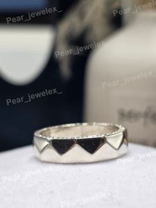 Geometric Eternity <b>Band</b> <b>Ring</b> 925 <b>Silver</b> Pave Set VVS Moissanite Diamond Minimalist Unisex Men Everyday Jewelry Gift Wedding <b>Ring</b> - Product Image 5