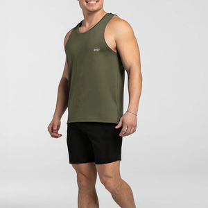 Chaleco Deportivo Sin Mangas Que Absorbe la Humedad, Camiseta de Gimnasio con Logotipo Personalizado, Ropa Deportiva para Correr al Por Mayor - Product Image 5