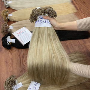 ผมต่อแบบเคราตินปลายแบน เวียดนามแท้ เรียงเกล็ดผมอย่างดี คุณภาพสูง - Product Image 1