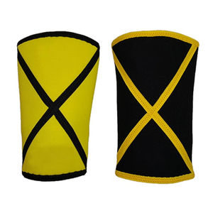 Genouillères de musculation en néoprène avec logo personnalisé, protection professionnelle, compression, accessoires de musculation pour la salle de sport - Product Image 1