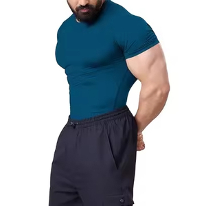 Camiseta Deportiva Personalizada para Hombre, para Gimnasio, Entrenamiento, Fitness, Rendimiento Atlético, Transpirable, de Secado Rápido, Ligera, que Absorbe la Humedad - Product Image 1