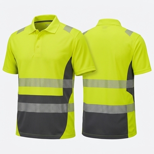 เสื้อโปโลสำหรับงานจราจร ระบายความชื้น น้ำหนักเบา แห้งเร็ว สำหรับงานกลางแจ้ง ขายส่งจำนวนมาก รับผลิตเสื้อผ้าทำงานตามแบบ OEM - Product Image 2
