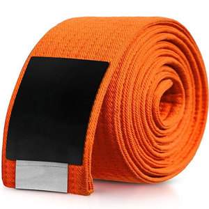 Ceinture de Taekwondo - Douce et confortable, légère, en coton, pour l'entraînement actif, tailles et couleurs personnalisables - Product Image 1