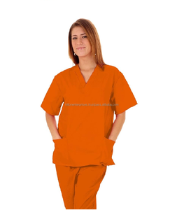 Conjunto médico de moda para mujer, Chaqueta de algodón, ropa de trabajo protectora simulada - Product Image 1