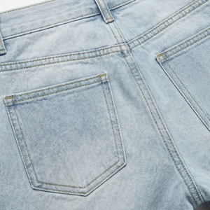 Shorts Vaqueros Clásicos Rectos Vintage para Mujer, Color Personalizado, Cintura Alta, Rotos, Moda de Verano, Ropa Casual para Exteriores - Product Image 5