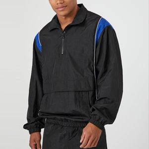 Conjunto Deportivo Unisex Estampado con Bloques de Color, Manga Larga, Cierre de Cremallera, Corte Holgado, Transpirable, de Poliéster, para Verano - Product Image 3