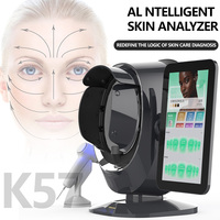 Analyseur de peau intelligent de qualité supérieure 026, portable, 3D, haute qualité, analyse de la peau, spectromètre UV, analyseur d'hydratation