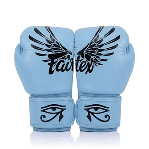 นวมชกมวยหนังวัวแท้สำหรับฝึกซ้อมมวยไทย MMA คิกบ็อกซิ่ง สีดำ พร้อมสกรีนโลโก้ตามสั่ง - Product Image 6