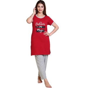 Manufacturer <b>Christmas</b> Family Pajamas Sets Women Printed Cotton Holiday Sleepwear Private Label Manufacturer - Product Image 4