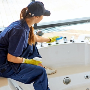Elettrico spinning Scrubber Cordless ricaricabile 1 pz spazzola telescopica per bagno vasca piastrelle pavimento 8 teste sostituibili 2 - Product Image 3