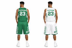 Uniforme de Baloncesto Reversible Sublimado Personalizado para Hombre, 100% Poliéster, Transpirable, de Secado Rápido, Malla, Personalizado para Equipo, Unisex, Negro - Product Image 4