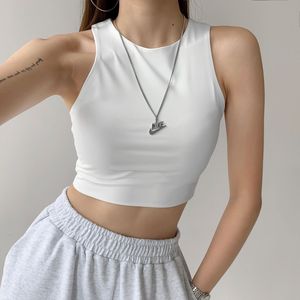 Women's Casual Short Breathable Canvas Slim <b>Asymmetrical</b> Sloping Shoulder T-shirt Tank <b>Tops</b> - Product Image 5