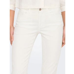 Pantalones Acampanados de Cintura Alta para Mujer 2026, Vaqueros Blancos de Marca con Efecto Campana, Elásticos, Técnica Lavada, Tallas Grandes, Bolsillos Sexys - Product Image 5