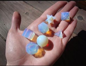 Ensemble de géométrie étoile Opalite Merkaba en gros | Générateur d'énergie de cristal de guérison naturelle | Pierres de méditation de géométrie sacrée - Product Image 4