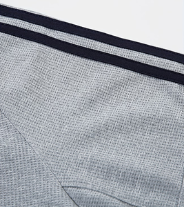 Summer Premium Quality Men's Casual Solid Color Plus Size Breathable Anti-Wrinkle Eco-Friendly 100% Cotton Jersey Knitted Short - Product Image 5