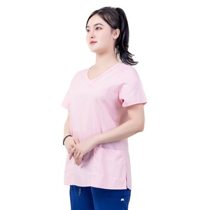 Chemise médicale unisexe de qualité supérieure, extensible, respirante et confortable, uniforme pour infirmières, médecins et personnel de santé - Product Image 2