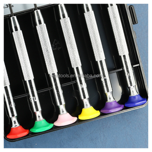Mini Precision Steel <b>Screwdriver</b> Set 6pcs H0.9-H3.0mm SNCM Finish Phillips Slotted Heads Industrial DIY Repair Kit - Product Image 3