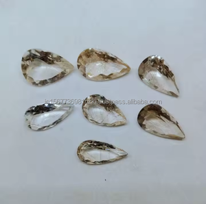 100% naturel cuivre rutile Quartz pierres précieuses mélange forme brillant coupe pierre précieuse pour la fabrication de bijoux pierre précieuse calibrée à facettes - Product Image 3