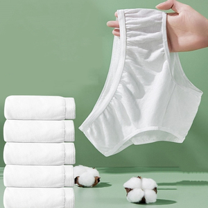 Paquete de Bragas Desechables de Algodón para Mujer, Transpirables, para Viaje, Maternidad, Posparto, Hospital - Product Image 6