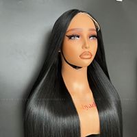 Cheveux humains vierges vietnamiens super doublement étirés, extension de cheveux humains vietnamiens raides de grade 12A, paquet de cheveux crus vietnamiens