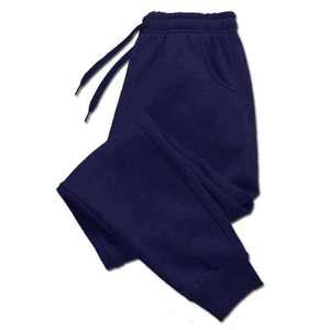 Pantalones deportivos de algodón puro para hombre, estilo juvenil, lavados, de otoño e invierno, de marca americana de moda, holgados, rectos y extragrandes. - Product Image 1