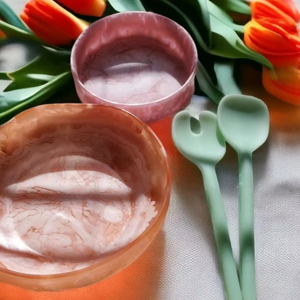 Nuevo Juego de Tazones de Resina Hechos a Mano, Estilo Indio, Tazón de Frutas Tallado a Mano, Ecológico, Decorativo, para la Mesa - Product Image 1