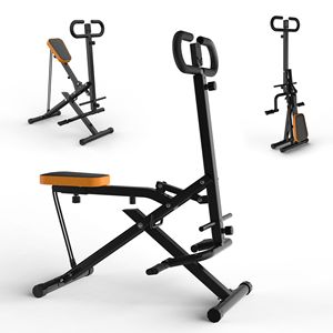 Macchina per Squat Pieghevole con Bande di Resistenza per Allenamento Glutei, Cosce e Core a Casa - Product Image 1