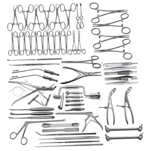 Ensemble d'instruments de neurochirurgie de qualité supérieure, 151 pièces, en acier inoxydable, manuel, réutilisable, kit de chirurgie crânienne et vertébrale - Product Image 4