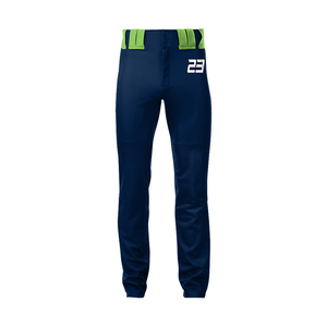 Pantalons de baseball sur mesure OEM/ODM en vente – Modèle 2026 – Longueur intégrale – En polyester – Conception personnalisée optimale - Product Image 1