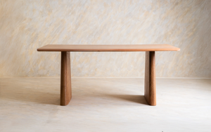 Mesa de comedor moderna de lujo, madera maciza, calidad premium, resistente y duradera, muebles de alta gama para interiores de hogar, hotel y casa. - Product Image 2