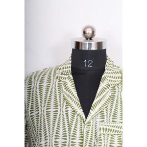 Robe longue 100 % coton pur, écologique, à imprimé floral, imprimée à la main, col en V, taille mini, chemise décontractée, vêtements d'été pour filles - Product Image 2