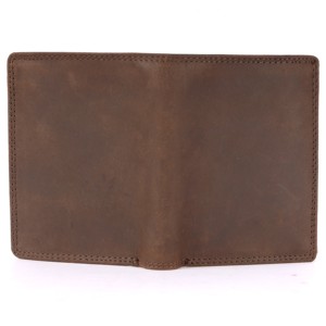 Top Quality Luxury Cowhide Leather <b>Wallet</b> with Coin Pocket <b>RFID</b> Protection Durable Stitching for Daily Use Available For Sale - Product Image 1