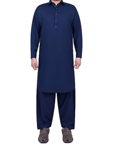 OEM servicios hombres Shalwar Kameez con logotipo personalizado y diseño al por mayor paquistaní hecho hombres transpirables Shalwar Kameez - Product Image 1
