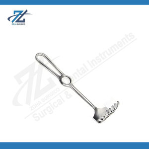 เครื่องมือถ่างกล้ามเนื้อแบบสแตนเลสสำหรับศัลยกรรมกระดูกและข้อ ยี่ห้อ Israel Retractor สำหรับการถ่างกล้ามเนื้อชั้นลึก ใช้ในโรงพยาบาลและคลินิก ประเทศปากีสถาน - Product Image 6