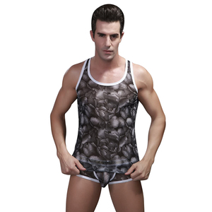 Camiseta Deportiva Sublimada de Alto Rendimiento para Hombre, Ropa Deportiva de Alta Calidad, Control de Humedad, Chaleco de Gimnasio para Ejercicio, Fitness y Entrenamiento - Product Image 6
