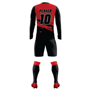 Uniforme de Fútbol Elite Club, Transpirable, 100% Poliéster, Impresión por Transferencia de Calor, Números de Equipo Personalizados, Nombre del Jugador, Corte Atlético - Product Image 2
