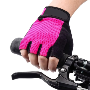 Guantes de Ciclismo Personalizados 2026 de Poliéster para Bicicletas de Carretera - Medios Dedos, Absorbentes de Sudor, Antideslizantes, Ecológicos, Lavables y Personalizables - Product Image 6