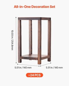 Best Selling Antique Wooden <b>Lantern</b> <b>Candle</b> Holder For Home Decoration Rustic Style Handmade Hanging Light Display - Product Image 2