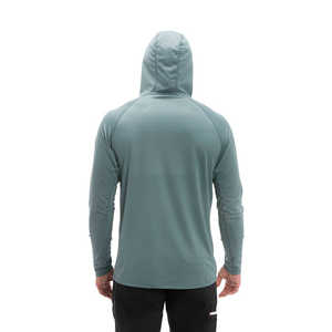 Sudadera con Capucha para Pesca, Protección UV UPF 50, Transpirable, de Secado Rápido, Antibacteriana, Talla Grande, Personalizable para Hombre - Product Image 3