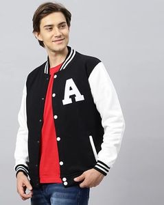 Factory Custom Womens Wool Blend Varsity <b>Jacket</b> White Faux <b>Leather</b> Sleeve Letter Embroidery Chenille Streetwear Letterman <b>Jacket</b> - Product Image 4