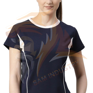 Servicio OEM, Camisetas Personalizadas para Mujer, Camisetas de Alta Calidad para Mujer al por Mayor, Camisetas con Estampado Personalizado para Mujer - Product Image 6