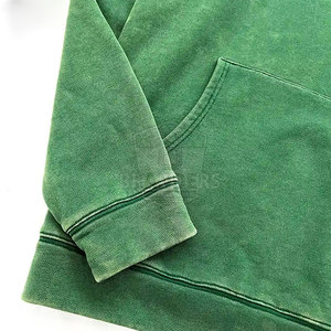 Sweats à capuche tendance effet délavé, coupe décontractée, matière légère, parfaits pour le style streetwear, les tenues décontractées et le quotidien. - Product Image 4